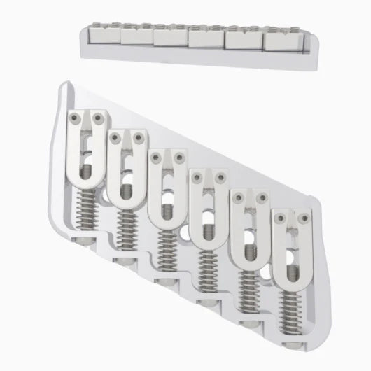 Hipshot Multi-Scale Fixed Guitar Bridge, 6 String